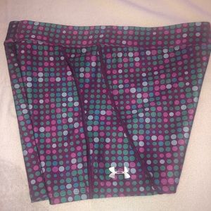 Women’s (M) Under Armour Compression Shorts Purple